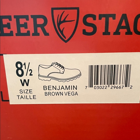 Deer Stags Classic Brown Oxfords